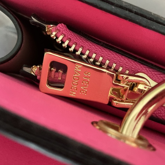 NWOT Steve Madden Bevelyn Pink Purse - Picture 4 of 8